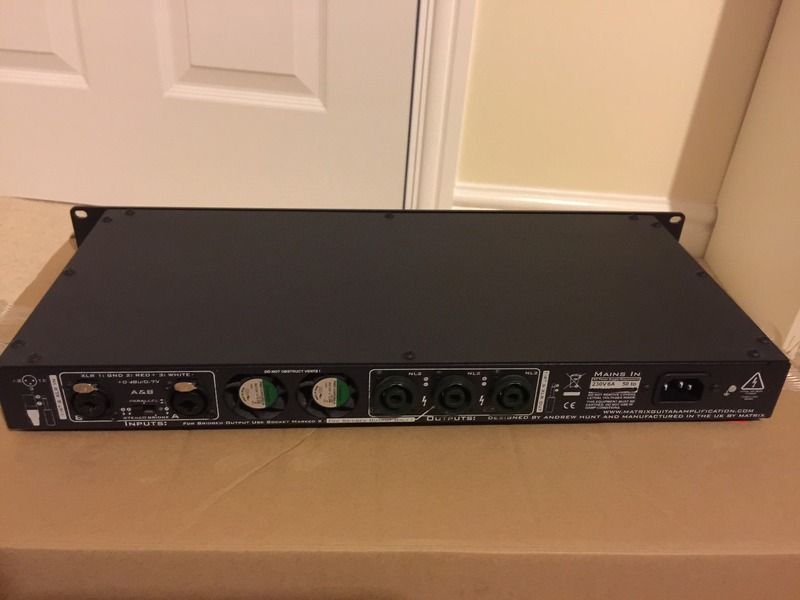 FS Matrix GT1000FX 1U Power Amp PRICE DROP! SOLD Amps £ Discussions